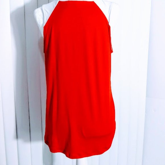 RED TANK TOP*WISHFUL PARK*WOMEN SIZE L - Picture 3 of 5